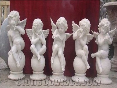 White Granite Sculpture & Statue,Human Sculptures