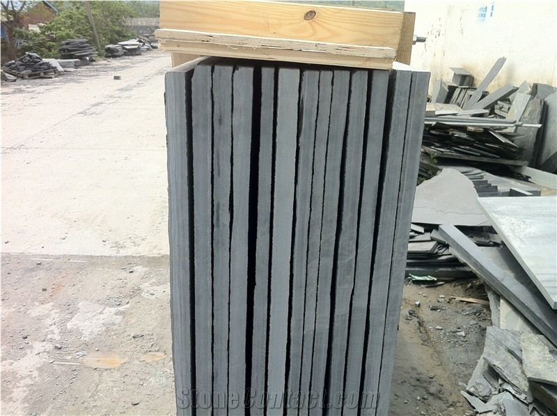 Own Factory-Nero Slate Slabs,China Black Slate Slabs for Exterior Floor Covering