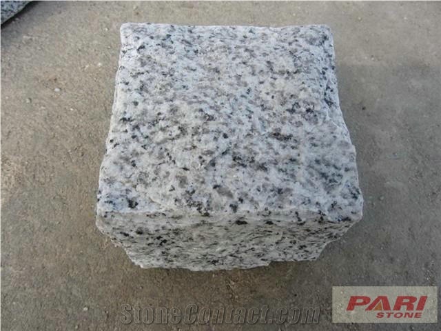 Hb Crystal White Granite Cube Stone & Paving Stone Products