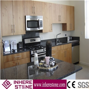 G654 Granite Kitchen Countertop ,Nero Impala China,Sesame Black Of Changle Pingnan Countertop, Dark Granite Countertop, Black Granite Countertop for Sale