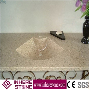 G682 Granite Bath Tops,Giallo Rustic,Golden Yellow,Giallo Yellow, Hotel Vanity Tops