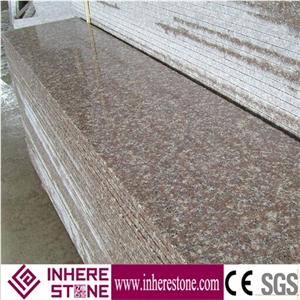G687 Granite Kitchen Countertop,Peach Red,Peach Blossom Red Gutian ,Taohua Hong Granite Countertop Used Kitchen Sink for Sale