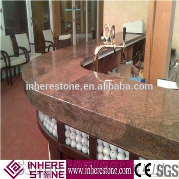 Multicolor Red Granite Kitchen Countertop, Red Granite Kitchen Top