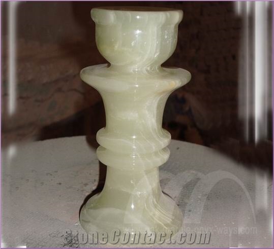 Onyx Candle Holder