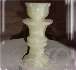 Onyx Candle Holder