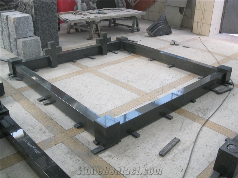 G654 Granite Kerbset for Tombstones