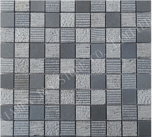 Basaltinas/Basalto/China Grey Basalt Mosaic/Inca Grey Mosaics Basalt 
