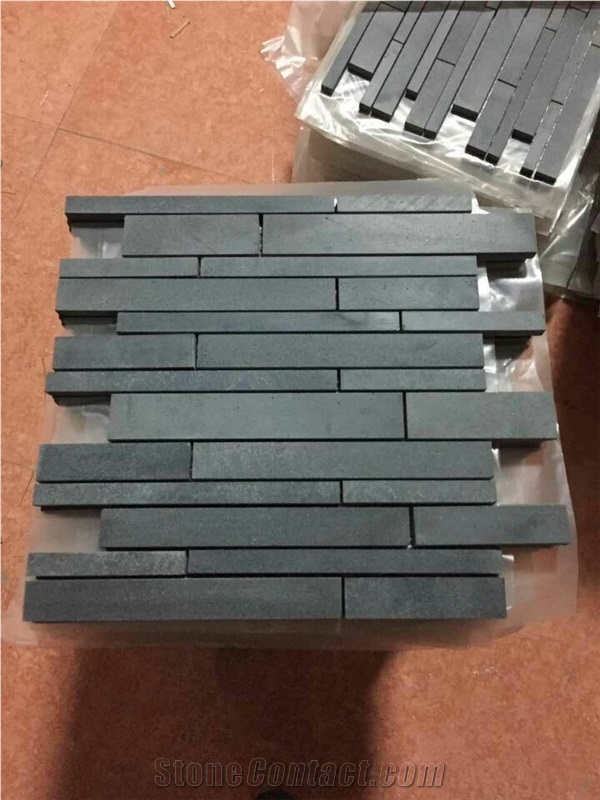 China Grey Basalt Mosaic,Hexagon Mosaic