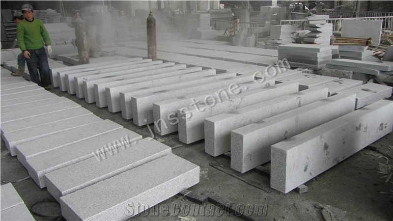 China Natural G603 Granite / Grey Granite Kerbstone