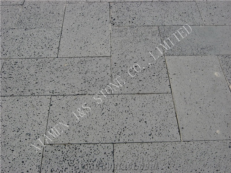 China Spot Grey Basalt Tiles & Slabs /Basalto/Inca Grey/Hainan Grey Basalt/Basaltina/Lava Stone/Volcanic Stone Tiles
