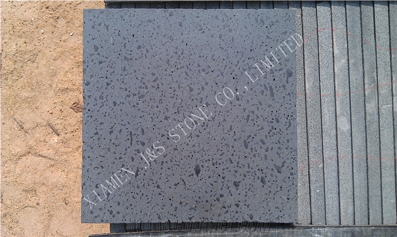 China Spot Grey Basalt Tiles & Slabs/Basalto/Inca Grey/Hainan Grey Basalt/Basaltina/Lava Stone/Volcanic Stone Tiles