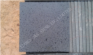 China Spot Grey Basalt Tiles & Slabs/Basalto/Inca Grey/Hainan Grey Basalt/Basaltina/Lava Stone/Volcanic Stone Tiles