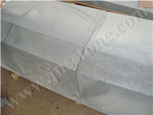 Hainan Black Basalt Kerbstone / Bluestone Kerbstone / China Black Basalt / Road Stone