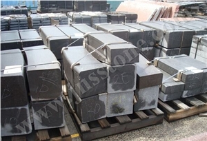 Hainan Black Basalt Kerbstone / Bluestone Kerbstone / China Black Basalt / Road Stone