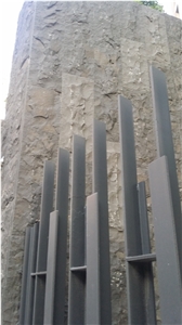 Black Slate Natural Surface/Mushroom Surface Wall Cladding,Tiles for Covering