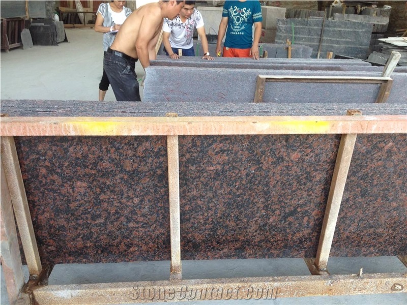Polished Tan Brown Granite Slabs/Cut-To-Size,Factory Producing,Best Price,On Sale