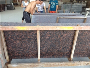 Polished Tan Brown Granite Slabs/Cut-To-Size,Factory Producing,Best Price,On Sale