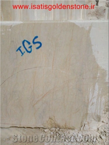 Iran Isatis Wave Cream, Isatis Cream Marble Block