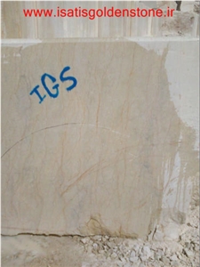 Iran Isatis Wave Cream, Isatis Cream Marble Block