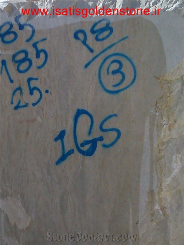 Isatis Wave Olive, Isatis Olive Mrable Marble Block