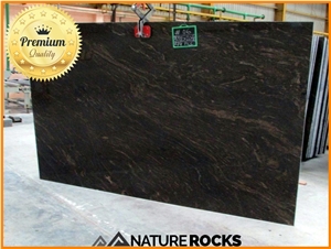 Indian Dakota Granite tiles & slabs, brown polished granite flooring tiles, walling tiles 
