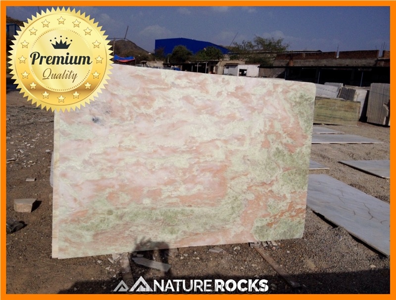 Lady Pink Onyx Slabs & Tiles, Floor Tiles, Flooring Tiles