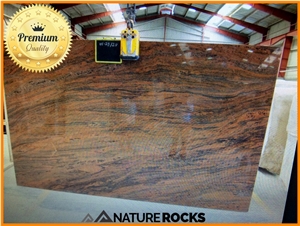 Red Multi-Color Granite Tiles & Slabs, Flooring Tiles, Walling Tiles