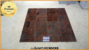 Red Multi-Color Granite Tiles & Slabs, Flooring Tiles, Walling Tiles