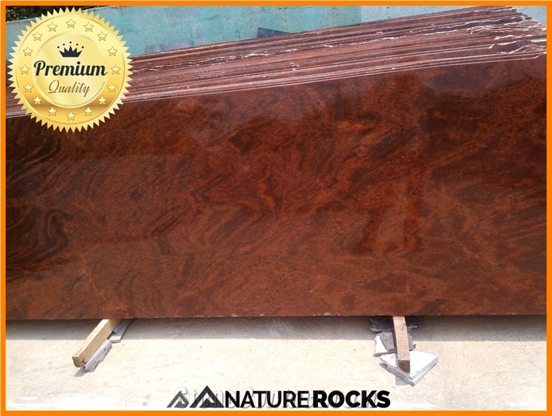 Red Multi-Color Granite Tiles & Slabs, Flooring Tiles, Walling Tiles