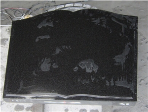 Horizontal Monument, Fengzhen Black Granite Monument & Tombstone