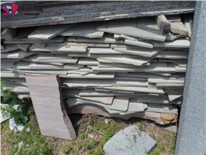 Brown Sandstone Flagstone Pavers,Flagstone Walling,Flagstone Walkway Pavers,Road Paving,Landscaping Stone