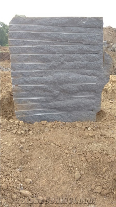 Indian Absolute Black Granite Blocks