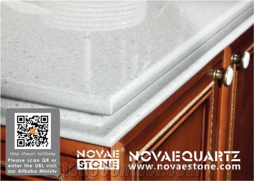 Luxor Grigio Snow White Quartz Slabs & Tiles,India White Quartz
