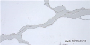 Stone Slab Calacatta Quartz Stone