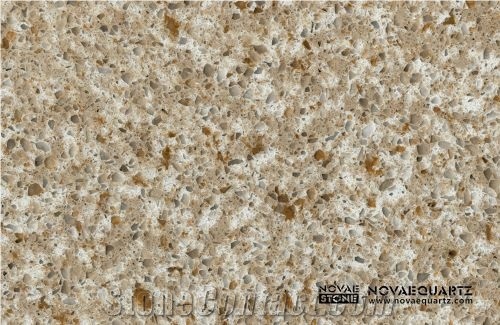 Yellow Quartz Golden Beach Quartz Stone Nv721
