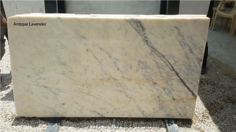Ivory Purple Marble Rajasthan, Lilac Indian Marble Tiles & Slabs