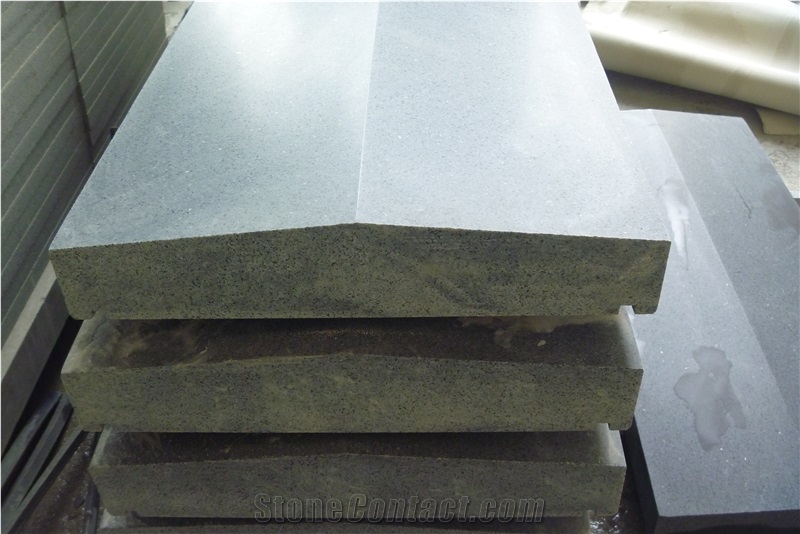 G654 China Dark Grey Granite Coping Stone