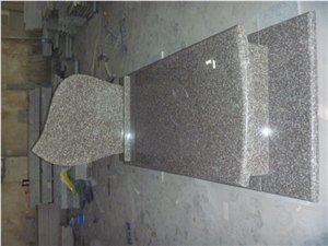 G664 Granite Poland Style Tombstone