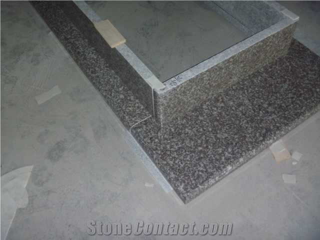 G664 Granite Poland Tombstone Style