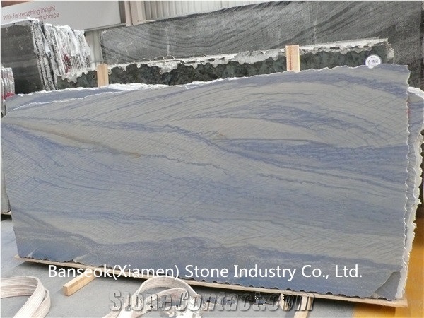 Azul Macaubas Quartzite Slabs & Tiles, Brazil Blue Quartzite