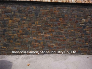 Multicolor Slate Cultured Stone for Building and Walling Stones,Culture Stone for Wall