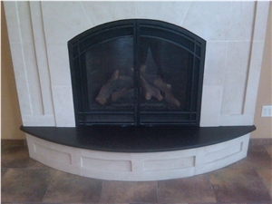 Fireplace Design with Various Materials