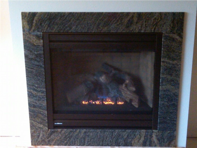 Fireplace Design with Various Materials