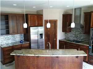 Juparana Excotica Granite Kitchen Countertops