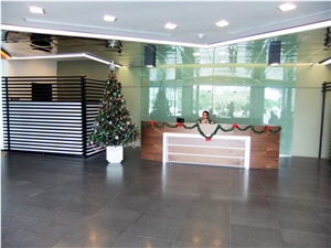 Fantasy Blue Granite Floor Aplication