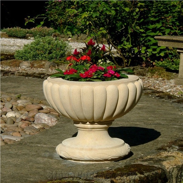 High Quality Western Beige Marble for Garden Decoration