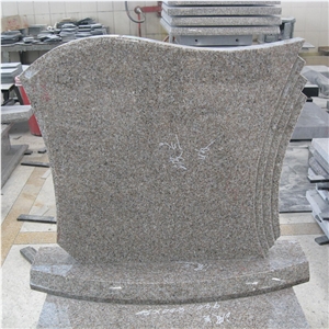 Poland Style Grey Granite Tombstones Poland Style Grey Granite Tombstones