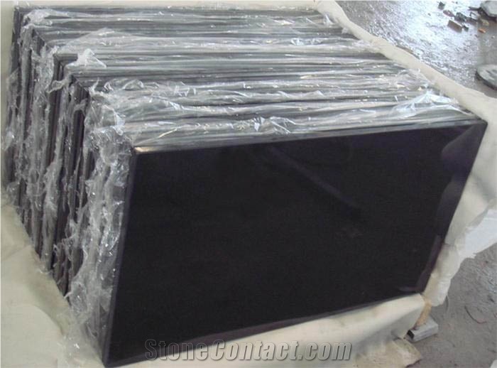 Black Galaxy Granite Countertop,Island Top,Bar Top