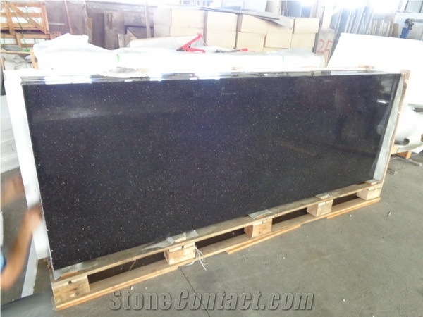 Black Granite Black Galaxy Countertop
