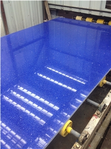 Blue Color Quartz/Quartz